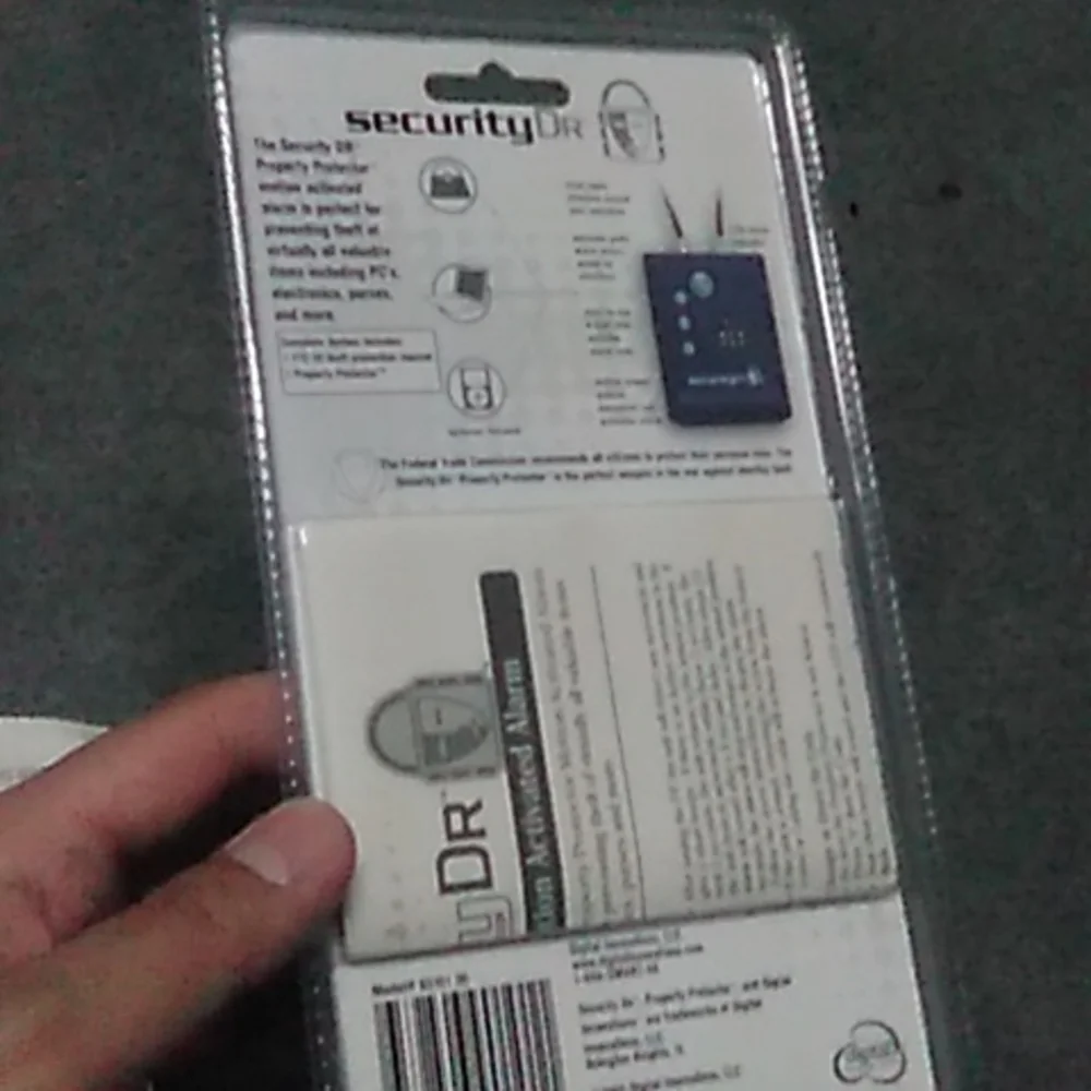 Motion sensor alarm